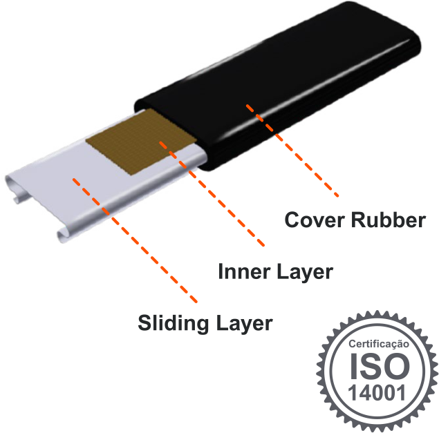 corrimão Termoplástico