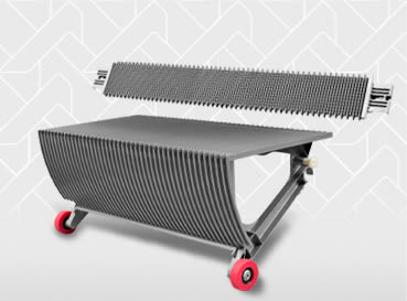 Degrau e Pallet para escadas e esteiras